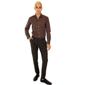 Network Blouse Men size S Sandy Brown